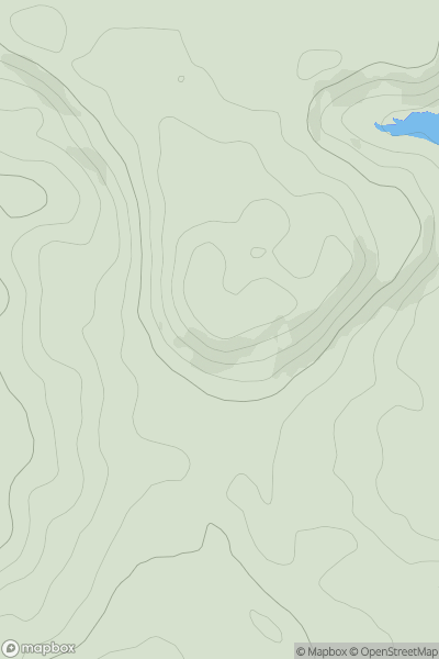 Thumbnail image for Beacon Hill [South Central England] [ST912300] showing contour plot for surrounding peak